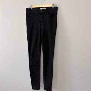 Madewell Roadtripper Jeans in Bennett Black 
Size 27